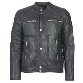 Redskins  MONTANA  men's Leather jacket in Black