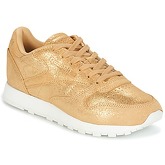 Reebok Classic  CLASSIC LEATHER SHIMMER  women's Shoes (Trainers) in Gold