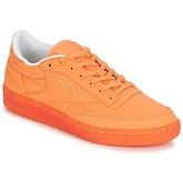 Reebok Classic  CLUB C 85 CANVAS  women's Shoes (Trainers) in Orange