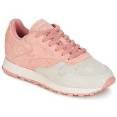 Reebok Classic  CLASSIC LEATHER NBK  women's Shoes (Trainers) in Pink