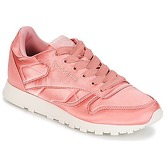 Reebok Classic  CLASSIC LEATHER SATIN  women's Shoes (Trainers) in Pink