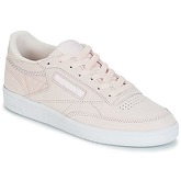 Reebok Classic  CLUB C 85 TRIM NBK  women's Shoes (Trainers) in Pink