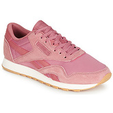 Reebok Classic  CL NYLON  women's Shoes (Trainers) in Pink