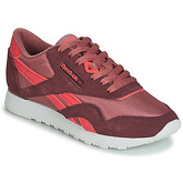 Reebok Classic  CL NYLON  women's Shoes (Trainers) in Red