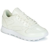 Reebok Classic  CLASSIC LEATHER PATENT  women's Shoes (Trainers) in White