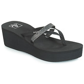 Reef  REEF BLISS WILD HI  women's Flip flops / Sandals (Shoes) in Black