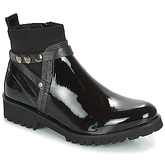 Regard  REJAF3 V1 VERNIS NOIR  women's Mid Boots in Black