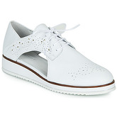 Regard  RIXAMU V1 NAPPA BLANC  women's Casual Shoes in White