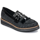 Regard  RUVOLO V1 ZIP NERO  women's Loafers / Casual Shoes in Black