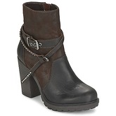 Replay  SANDER  women's Low Ankle Boots in Brown