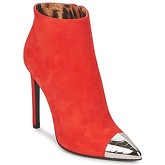 Roberto Cavalli  WDS213  women's Low Ankle Boots in Red
