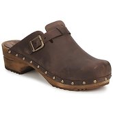 Sanita  KRISTEL OPEN  women's Clogs (Shoes) in Brown