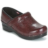 Sanita  PROFESSIONAL  women's Clogs (Shoes) in Red