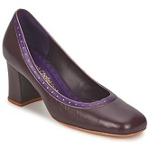 Sarah Chofakian  SHOE HAT  women's Heels in Purple