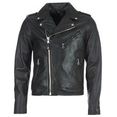 Schott  LEVOQ  men's Leather jacket in Black