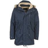 Schott  IZALO  men's Parka in Blue