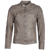 Schott  SPYDER  men's Leather jacket in Grey