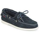 Sebago  DOCKSIDES SUEDE  men's Boat Shoes in Blue