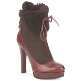 Sebastian  ELIATY  women's Low Ankle Boots in Red