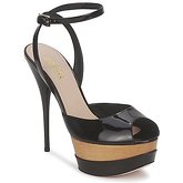 Sebastian  S5202  women's Sandals in Black