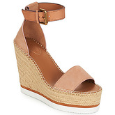See by Chloé  SB26152  women's Espadrilles / Casual Shoes in Beige