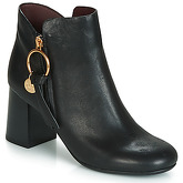 See by Chloé  SB31148A  women's Low Ankle Boots in Black