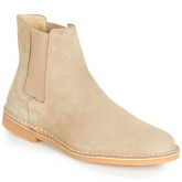 Selected  ROYCE CHELSEA SUEDE  men's Mid Boots in Beige