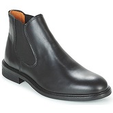 Selected  BAXTER CHELSEA LEATHER BOOT  men's Mid Boots in Black
