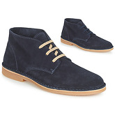 Selected  ROYCE DESERT LIGHT SUEDE  men's Mid Boots in Blue