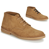 Selected  ROYCE DESERT LIGHT SUEDE  men's Mid Boots in Brown