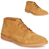 Selected  ROYCE DESERT LIGHT SUEDE  men's Mid Boots in Brown