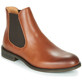Selected  LOUIS LEATHER CHELSEA  men's Mid Boots in Brown