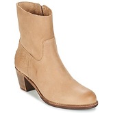 Shabbies  GRIFOR  women's Low Ankle Boots in Brown