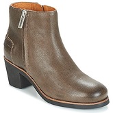 Shabbies  MANAMA  women's Low Ankle Boots in Grey