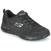 Skechers  FLEX APPEAL HIGH ENERGY  women's Shoes (Trainers) in Black