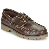 So Size  JULIONO  men's Boat Shoes in Brown