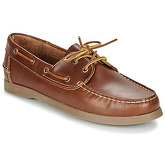 So Size  YURBANO  men's Boat Shoes in Brown