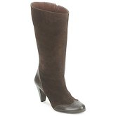 So Size  ZOZI  women's High Boots in Brown