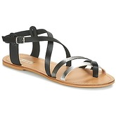 So Size  EGRINO  women's Sandals in Black