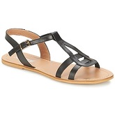 So Size  DURAN  women's Sandals in Black