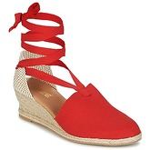 So Size  DOUBLENIO  women's Sandals in Red