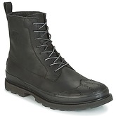 Sorel  Madson Wingtip Boot Waterproof  men's Mid Boots in Black