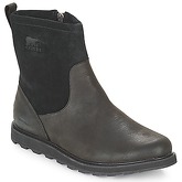 Sorel  MADSON ZIP WATERPROOF  men's Mid Boots in Black