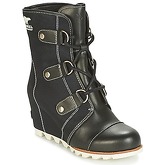 Sorel  Joan Of Arctic Wedge Mid X Celebration  women's Low Ankle Boots in Black