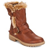 Spot on  BREAUX  women's Mid Boots in Brown