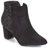Spot on  BRUXEA  women's Low Ankle Boots in Black