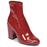 Steve Madden  GAZE  women's Low Ankle Boots in Red