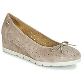 Stonefly  MILLY 2 GOAT SUEDE  women's Shoes (Pumps / Ballerinas) in Beige