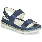 Stonefly  SARAH 3 LAMINATED LTH  women's Sandals in Blue