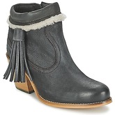 Superdry  TASSLE  women's Low Ankle Boots in Black